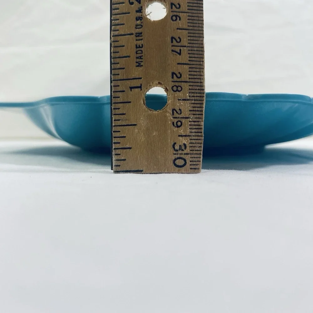 HOME / Melamine Salad Plate / Shell / Blue